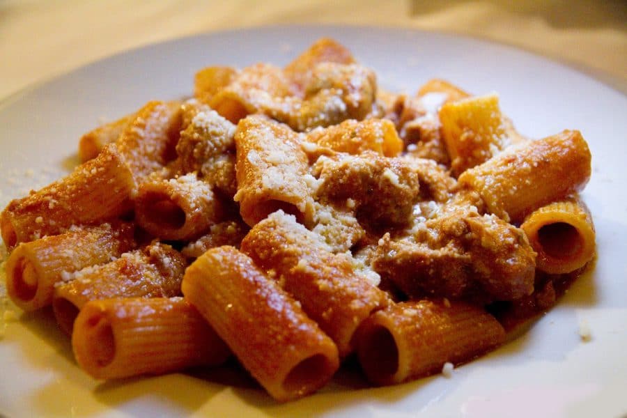 rigatoni-alla-concettina - Ricetta Mediterranea